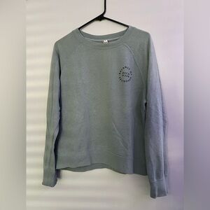 RVCA Light Blue Crew Neck Sweater